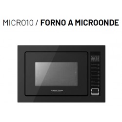 PLADOS MICRO10 / K2 FORNO A MICROONDE CRISTALLO NERO